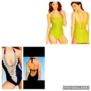 ❗️2 NEW One Piece Swimsuit ❗️Size: Small; Brand: Kona Sol EVERYTHING MUST GO ❗️